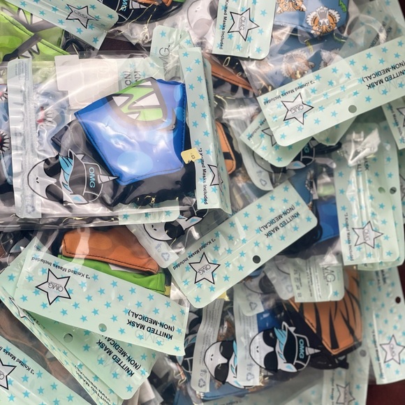 OMG Other - Kids boys 3pk facemasks